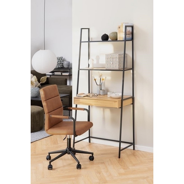 Regał z szufladą Seaford naturalny - ACTONA